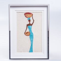 copy of AMELIA - Framed embroidery