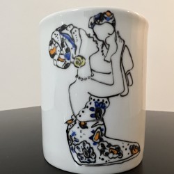 Mug Yaye en porcelaine de Limoges