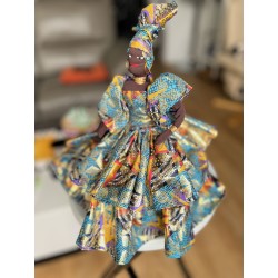 African Handcrafted Doll