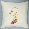 MAKENA - East African woman cushion cover